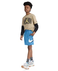 Jordan Boys' 8-20 Graphic Varsity-Style Mesh Shorts
