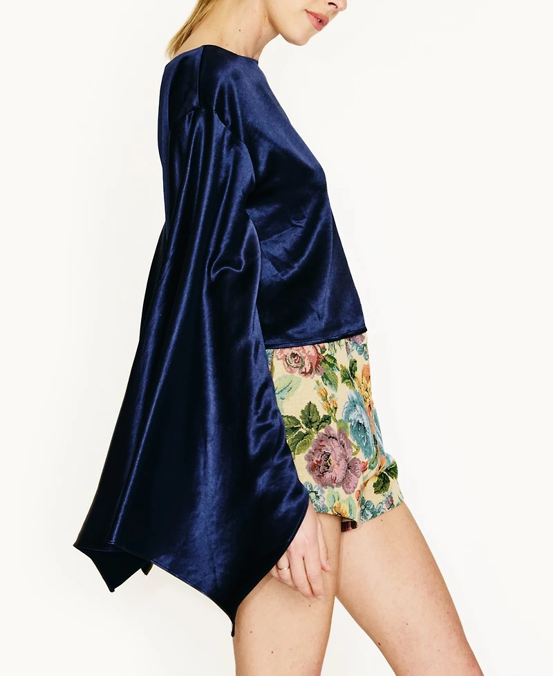 Line & Dot Women's Avanelle Boat Neck Top