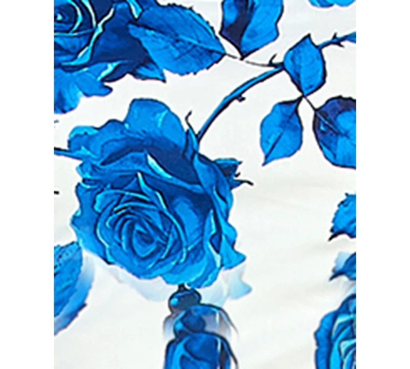 Katia Rae Junior's Floral Square Neck Top and Midi Skirt, 2-Piece Set