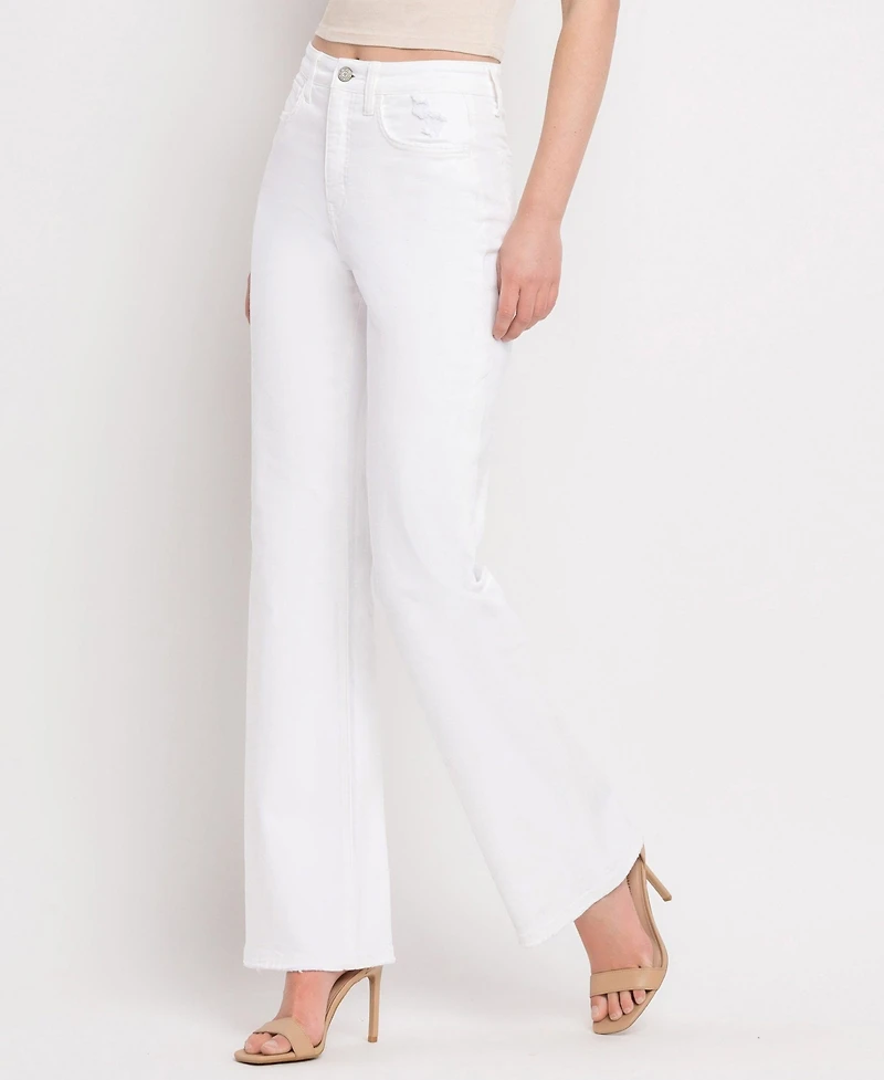 Vervet Women's Vintage-like Super High Rise Flare Jeans