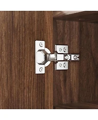 gaomon Shoe Cabinet with Doors, 6-Tier Shoe Organizer with 2 Doors & Additional Hooks for Hallway, Entryway