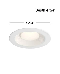 Tesler Canless no housing required 5 or 6"15-Watt Led Trim