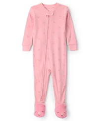 Carter's Baby Girls' Long-Sleeve Sleep & Play