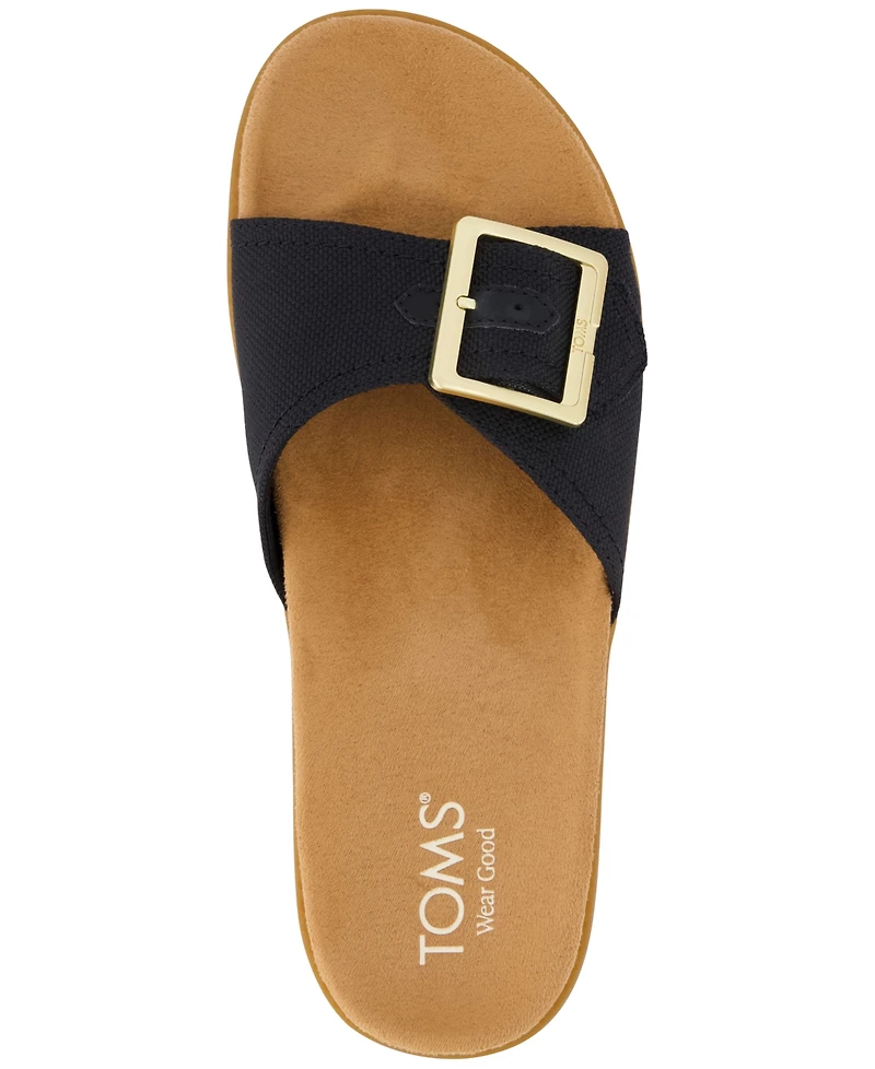 Toms Women's Marin Open Toe Slide Sandals