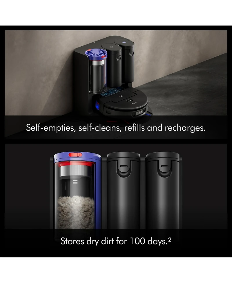 Dyson Spot+Scrub Ai Wet and Dry Robot Vacuum