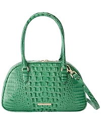 Brahmin Angie Alden Road Leather Medium Satchel Bag