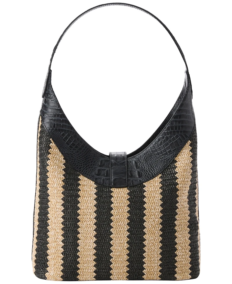 Brahmin Gwynne Medium Leather Shoulder Bag