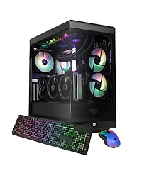 iBUYPOWER Y40BA9N5801 Gaming Desktop Computer, Amd Ryzen 9 9900X 4.4GHz, 32GB Ram, 2TB Ssd, Nvidia GeForce Rtx 5080 16GB, Windows 11 Pro, Black