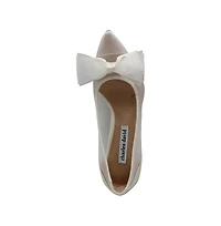 Charles David Womens Averna Mid Heel Bow Dress Pump