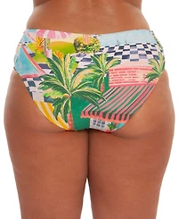Becca Etc Plus Miami Beach Shirred Side Hipster Bottoms