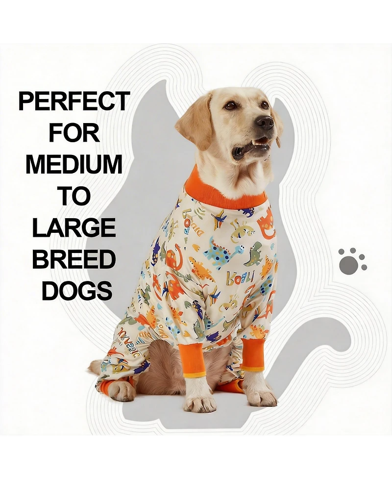 Aronkl Dog Pajamas for Anxiety Relief & Full Body Protection