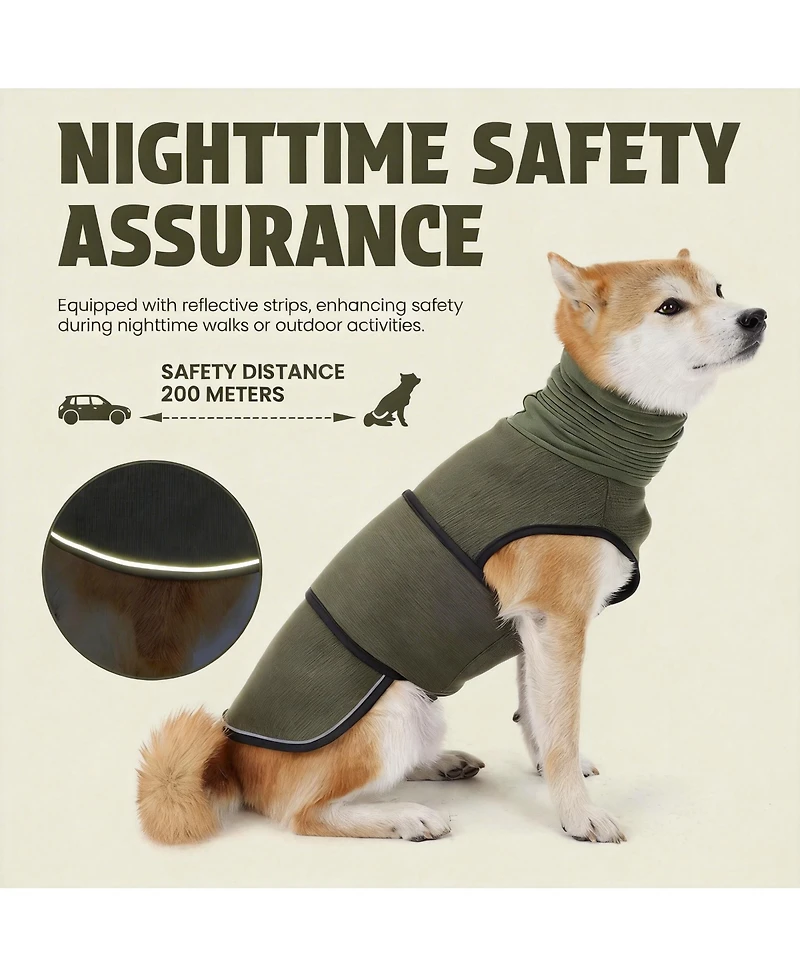 Aronkl Calming Anxiety Vest for Dogs - Comfortable, Safe, and Effective