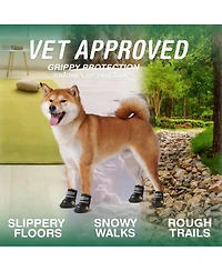 Aronkl Anti-slip Dog Boots for Large Dogs - Winter & Summer Protection