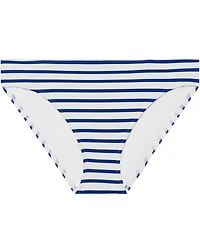 Lauren Ralph Women's Stripe Pull-On Swim Bottoms