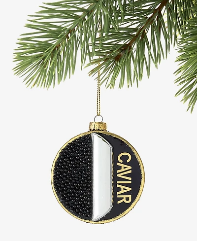 Holiday Lane Foodie & Spirits Caviar Ornament, Macy's Exclusive