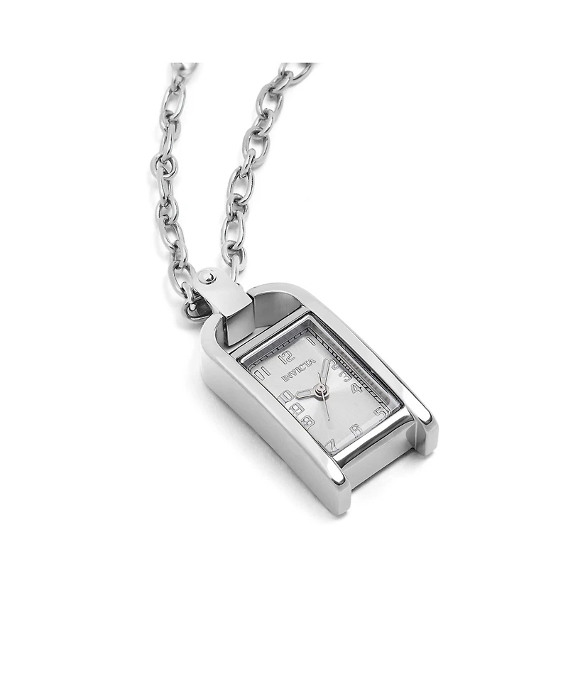 Invicta Women's 49934 Mini Quartz PC11 Silver Dial Ring Watch