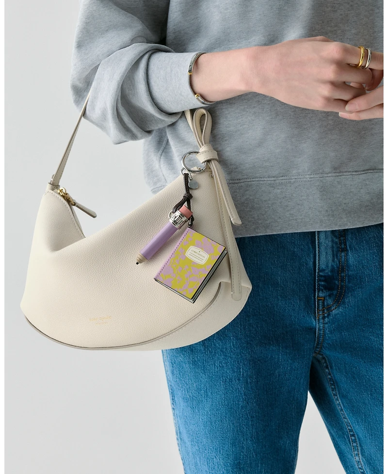 kate spade new york Smooth Leather Composition Book Bag Charm