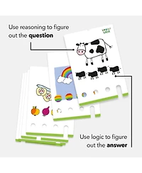 Haba Logic! Case Brain Games for Kids Starter Set 5+, Brain Teaser Puzzles and Car Games, Mind Puzzles to Develop Critical Thinking for Kids
