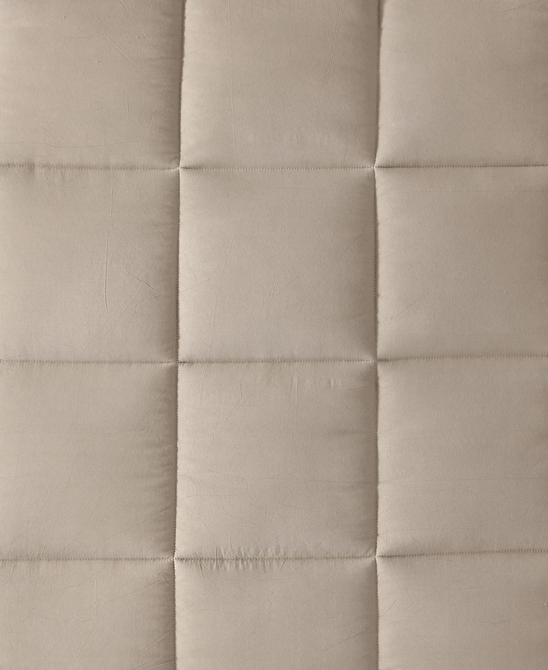 Kenneth Cole Reaction Solid Washed Microfiber 5-Pc. Comforter Set, King