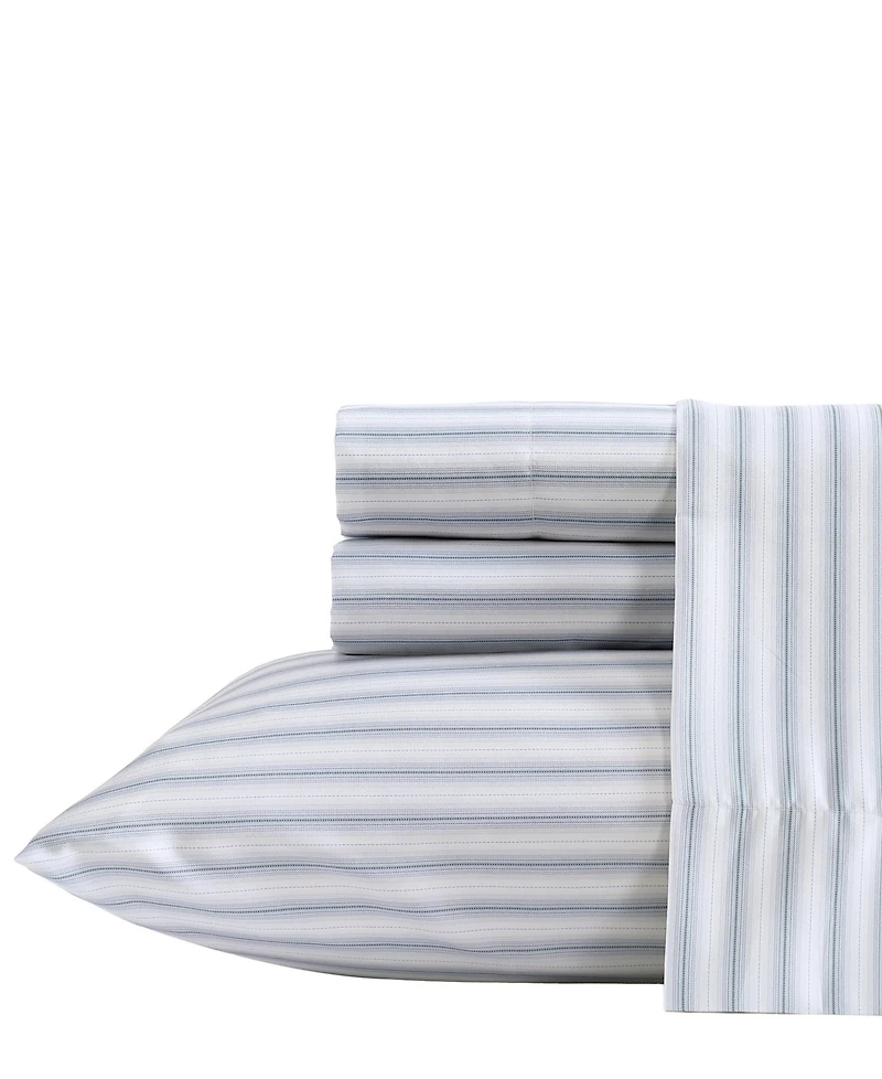 Kenneth Cole New York Arrow Stripe Microfiber 4-Pc. Sheet Set