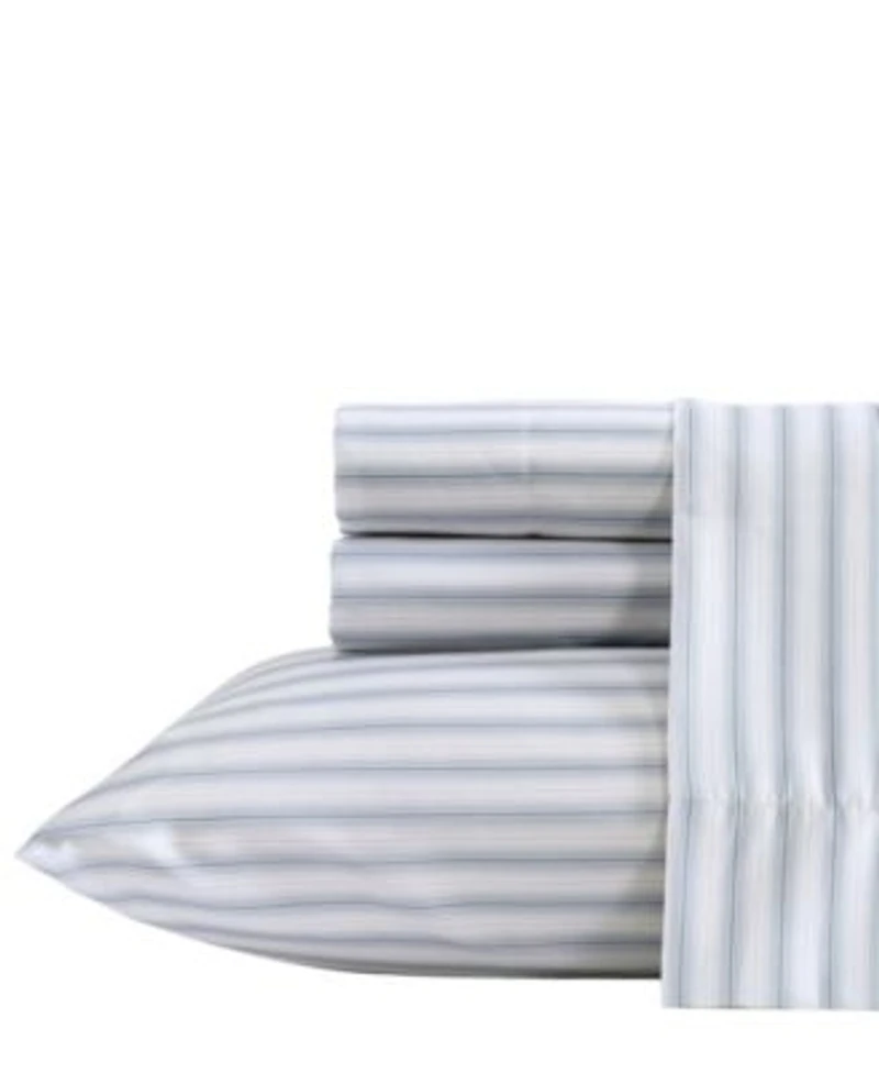 Kenneth Cole New York Arrow Stripe Microfiber Sheet Set