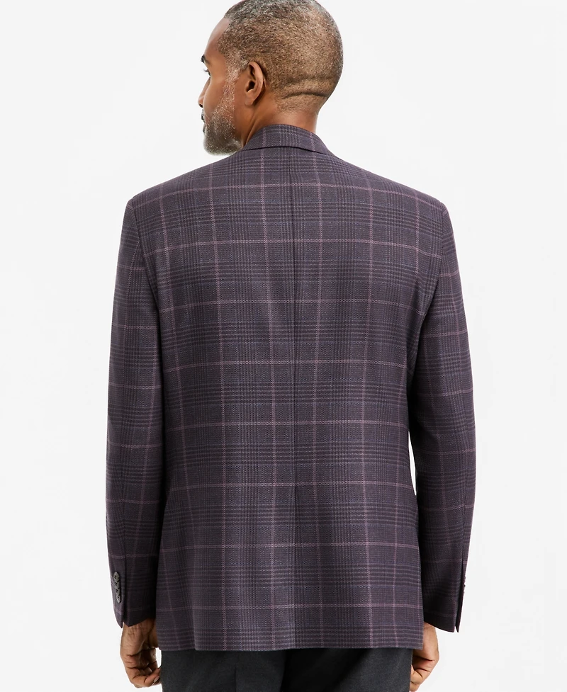 Michael Kors Men's Classic-Fit Plaid Sport Coat