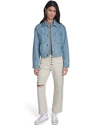 Levi's Women's Laydown Collar Button-Front Coat