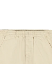 Calvin Klein Toddler and Little Boys' 2T-7 Relaxed Monogram T-Shirt Natural Denim Shorts, 2-Piece Set