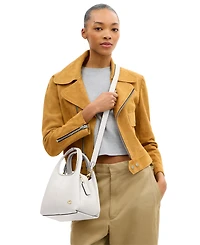 Coach Lana Small Polished Pebble Leather Shoulder Bag 23