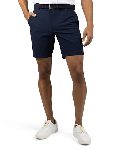 Tailorbyrd Men's Solid Seersucker Short