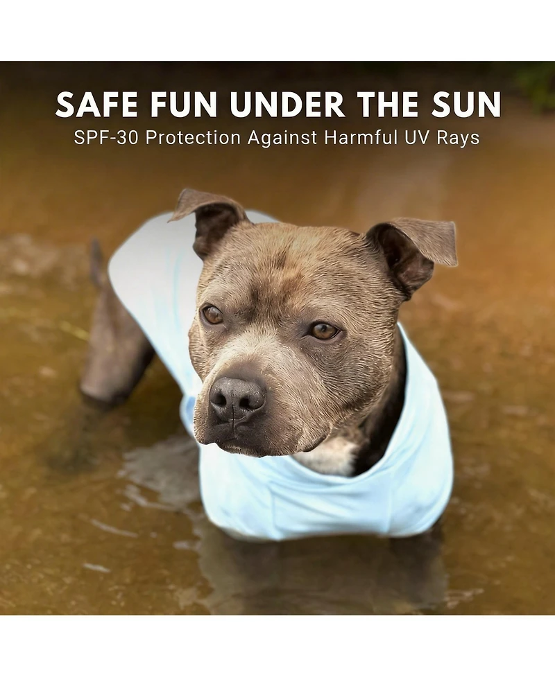 Aronkl Uv Protection Spf 30 Breathable Quick Dry Dog T Shirt