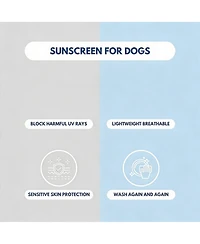 Aronkl Uv Protection Spf 30 Breathable Quick Dry Dog T Shirt