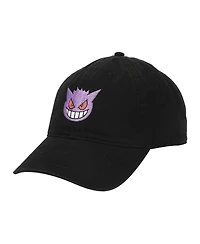 Pokemon Men's Embroidered Gengar Adult Baseball Hat (One Size)