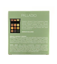 Palladio Ultimate 9 Ct Eyeshadow Palette