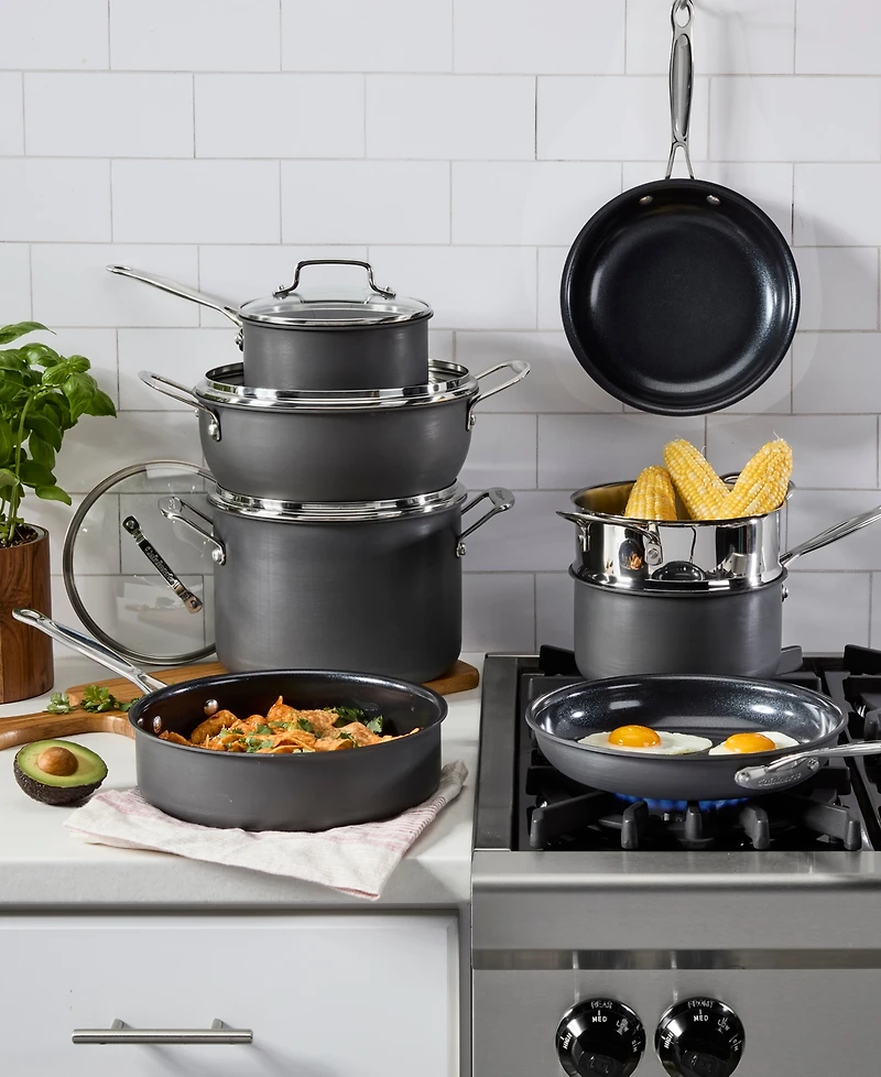 Cuisinart Hard Anodized Aluminum 13-Pc. Cookware Set