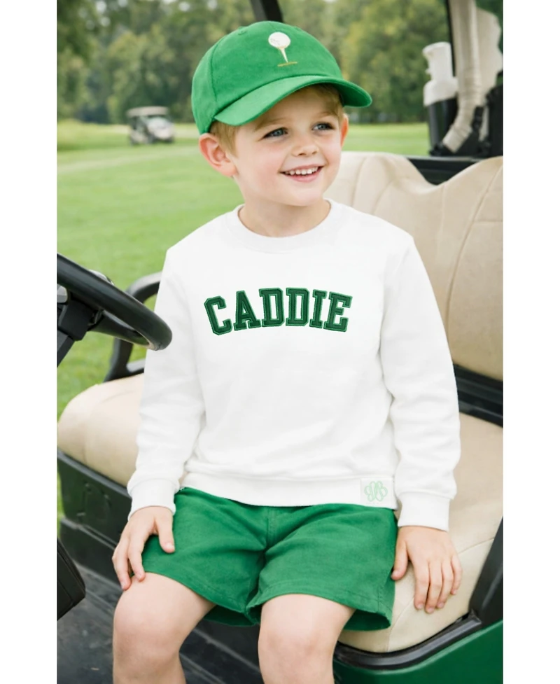 Bits & Bows Little Boys Little/Big Caddie Sweatshirt