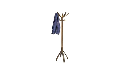Alba Freestanding Coat Stand with 10 Pegs