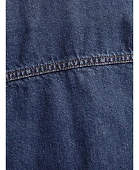 Celtic & Co. Women's Long Sleeve Patch Pocket Denim Jacket