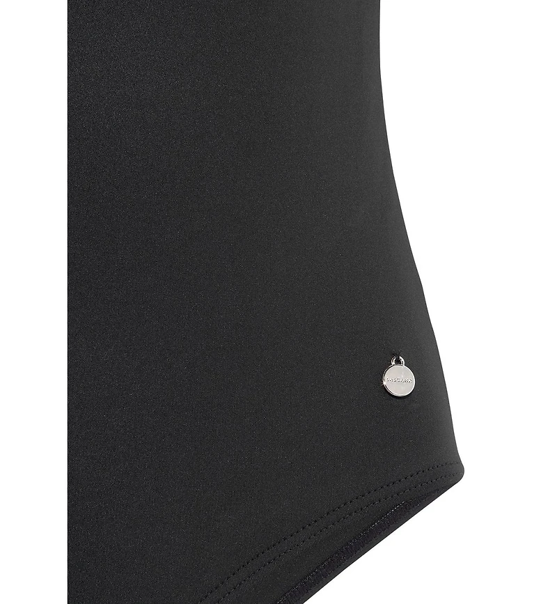 Lascana Women's Open Back One Piece Swimsuit Bra Sizing