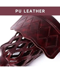 Gse Games & Sports Expert Set of 6 Heavy Duty Pu Leather Billiard Pool Table Pockets