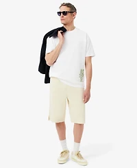 Lacoste Men's Relaxed Fit Printed Cotton T-shirt