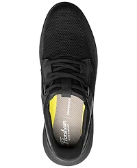 Florsheim Men's Fleet Knit Elastic Lace Slip-On Sneakers