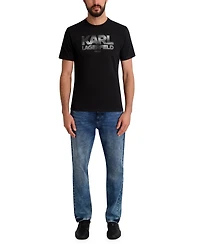 Karl Lagerfeld Paris Men's Logo Graphic T-Shirt