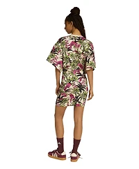 adidas Women's Printed Crewneck Mini Dress