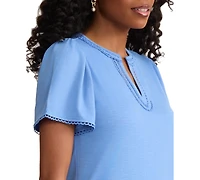 Jones New York Women's V-Neck Top