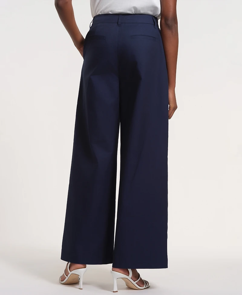 Isaac Mizrahi Women's Wide-Leg Pants