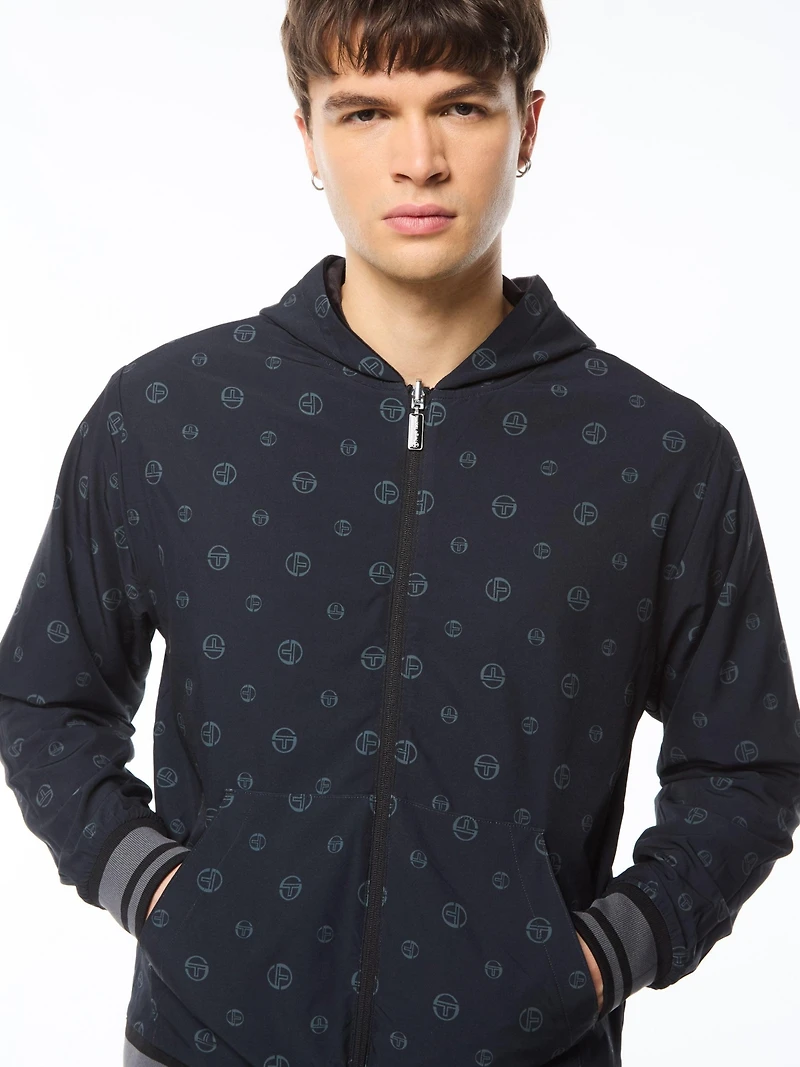 Sergio Tacchini Men's Viaggioa Reversible Velour Track Jacket