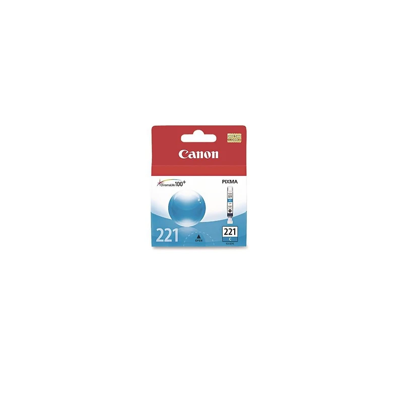 Canon Cli-221C Ink Tank for Select Pixma iP, Mp, Mx Series Printers