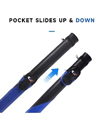 Gse Games & Sports Expert 1x1 Deluxe Hard Billiard Pool Cue Stick Carrying Case, Case