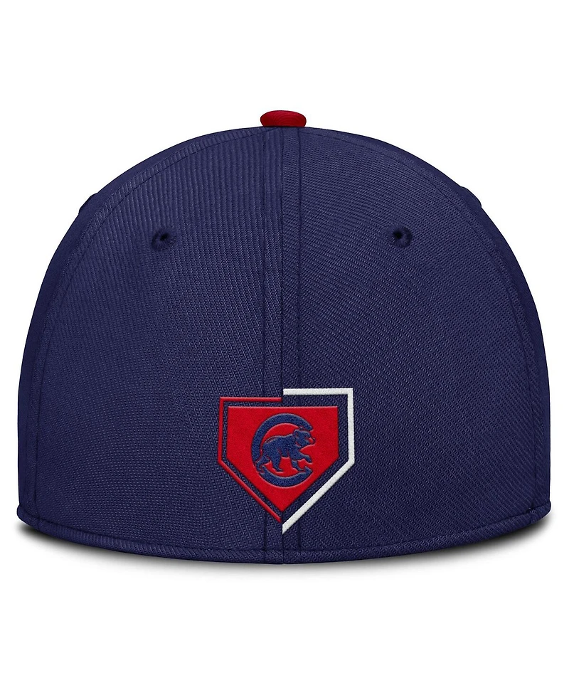 Nike Men's Royal Chicago Cubs Primetime Rise Dri-fit Flex Hat